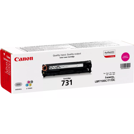 Toner Original Canon 731M / 1500 Pages / Magenta - Canon - photo 3