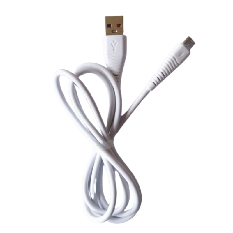 Câble Chargeur USB Vers Micro USB 6A / 1 Métre / Blanc - photo 1