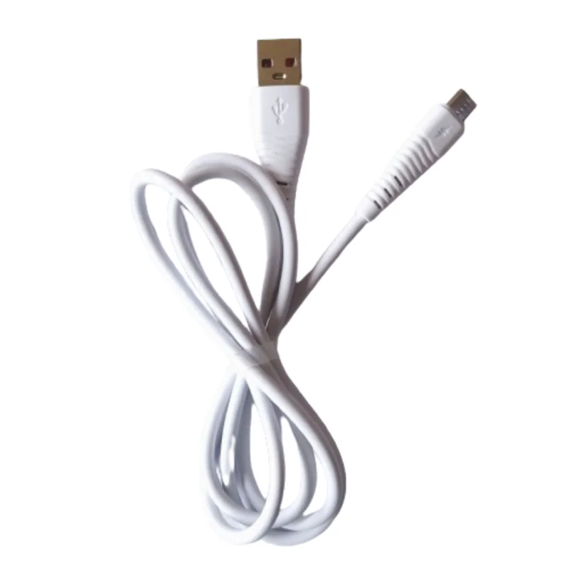 Câble Chargeur USB Vers Micro USB 6A / 1 Métre / Blanc