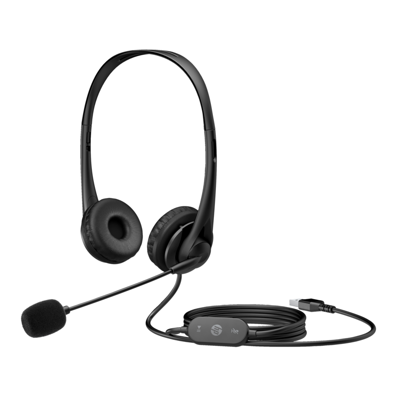 Casque stéréo USB HP G2 / Noir - HP - photo 2