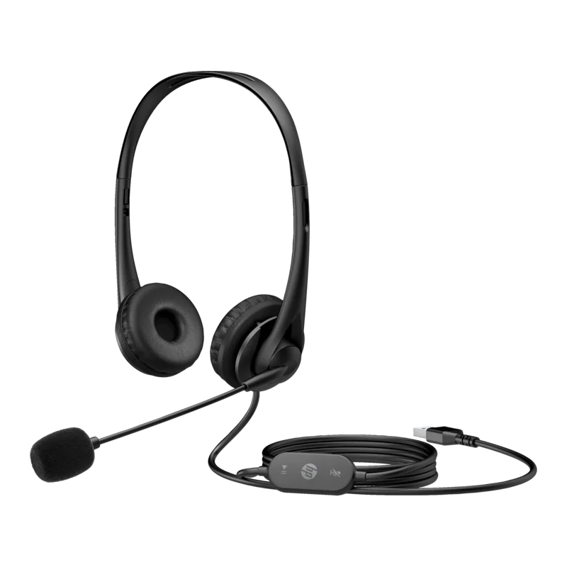 Casque stéréo USB HP G2 / Noir - HP - photo 2
