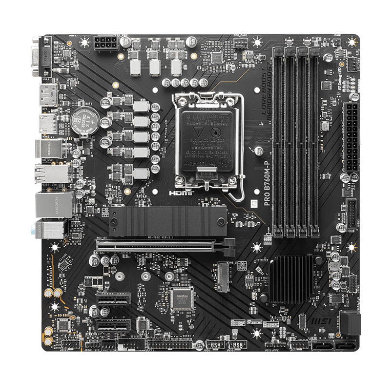 Carte mère MSI PRO B760M-P DDR5 mATX - MSI - photo 2