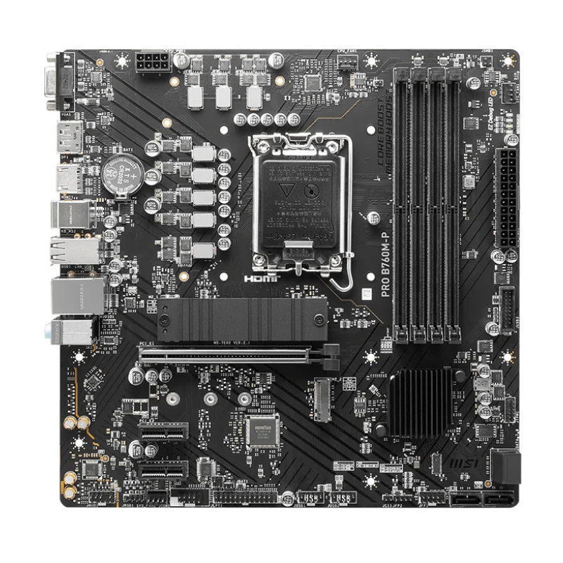 Carte mère MSI PRO B760M-P DDR5 mATX - MSI - photo 2