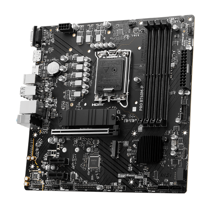 Carte mère MSI PRO B760M-P DDR5 mATX - MSI - photo 3