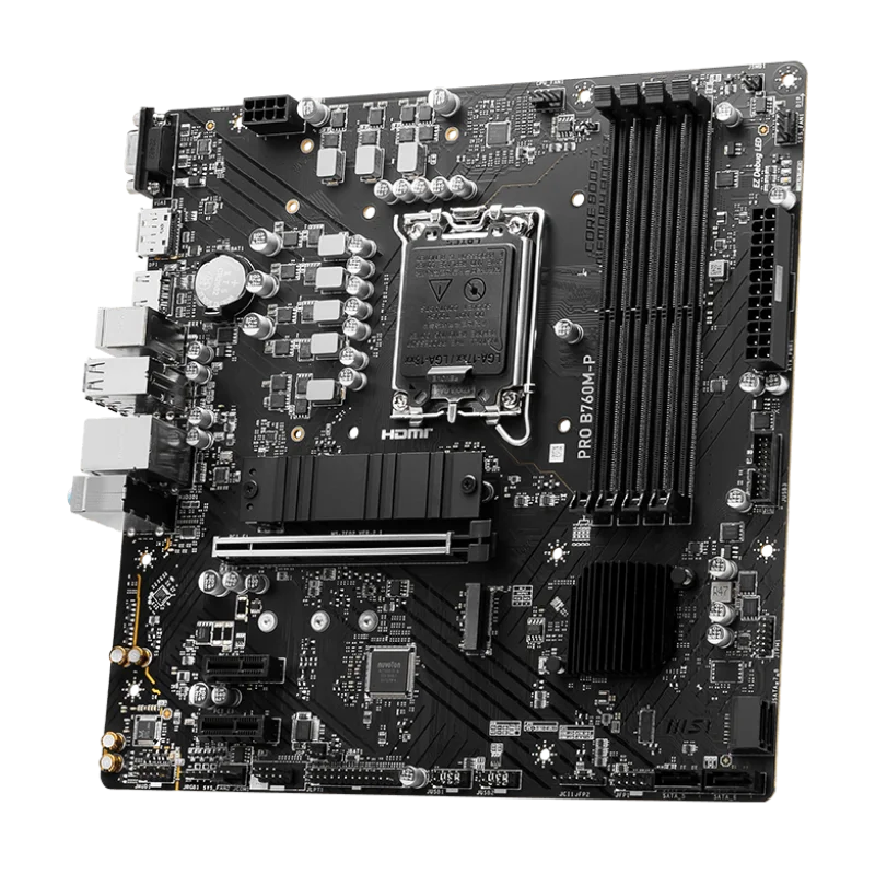 Carte mère MSI PRO B760M-P DDR5 mATX - MSI - photo 3