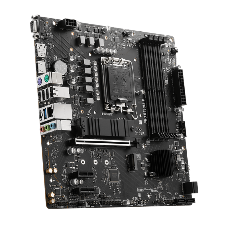 Carte mère MSI PRO B760M-P DDR5 mATX - MSI - photo 4