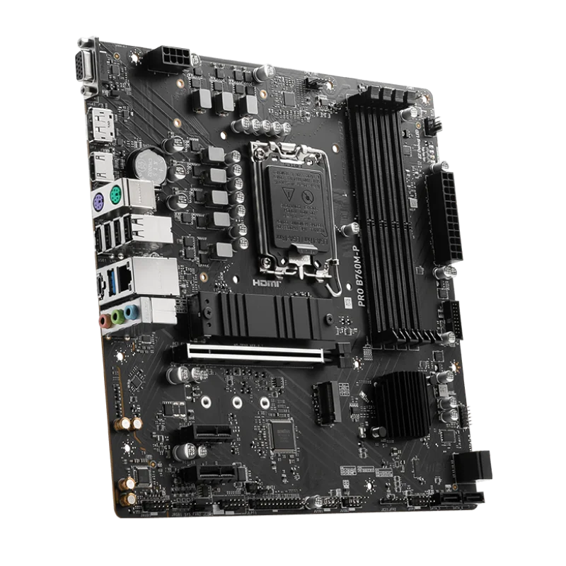 Carte mère MSI PRO B760M-P DDR5 mATX - MSI - photo 4
