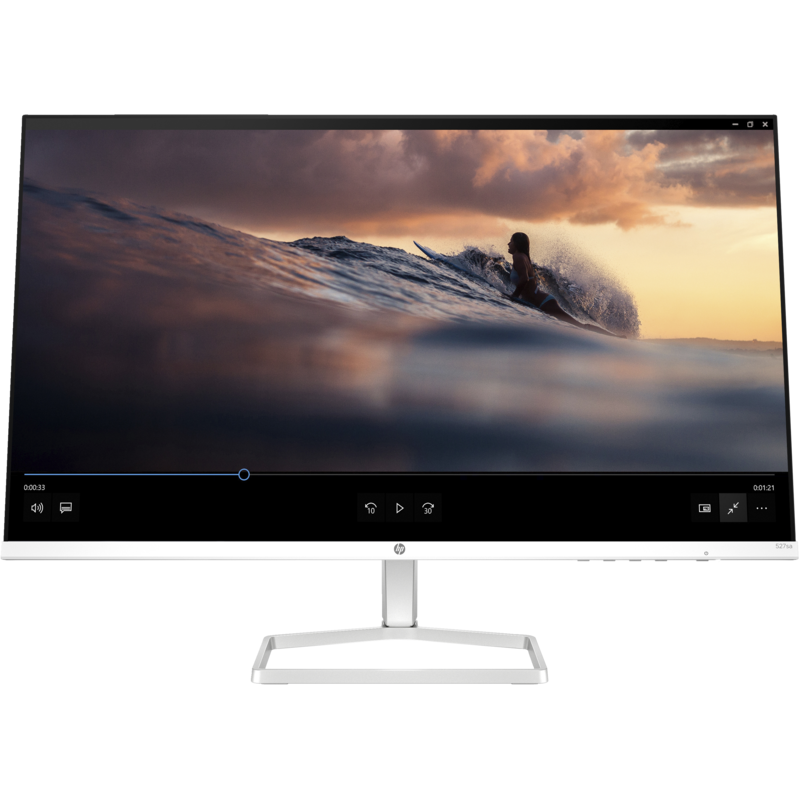 Écran HP 94F46AS 27" Full HD IPS / 100 Hz / HDMI / VGA / Blanc - HP - photo 6