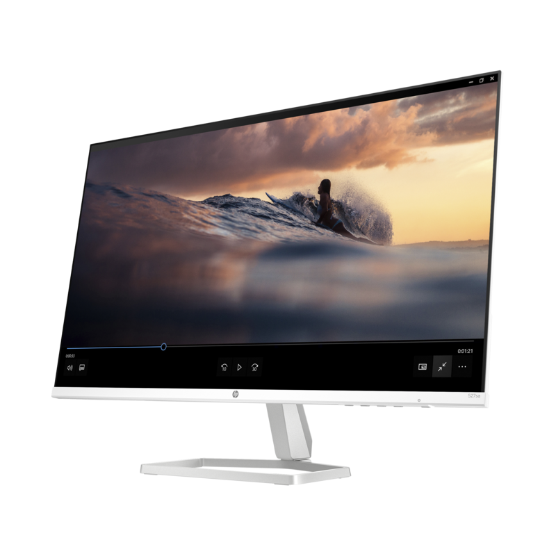 Écran HP 94F46AS 27" Full HD IPS / 100 Hz / HDMI / VGA / Blanc - HP - photo 7