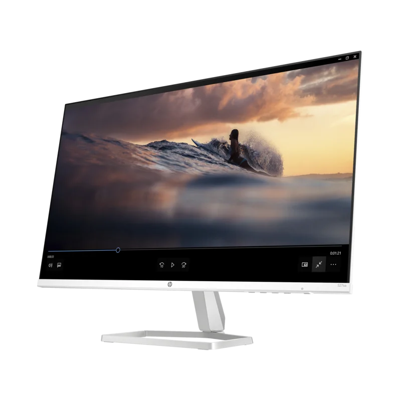 Écran HP 94F46AS 27" Full HD IPS / 100 Hz / HDMI / VGA / Blanc - HP - photo 7