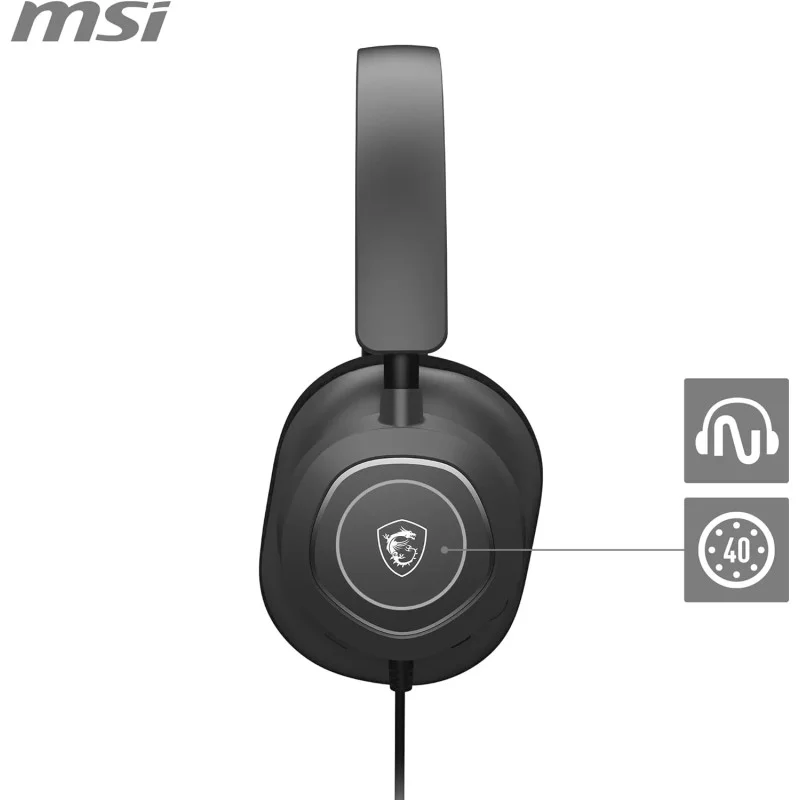 Casque Gaming MSI Maestro 300 / Noir - MSI - photo 7