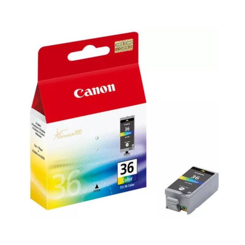Cartouche d'encre Original CANON Couleur CLI-36 - Canon - photo 2