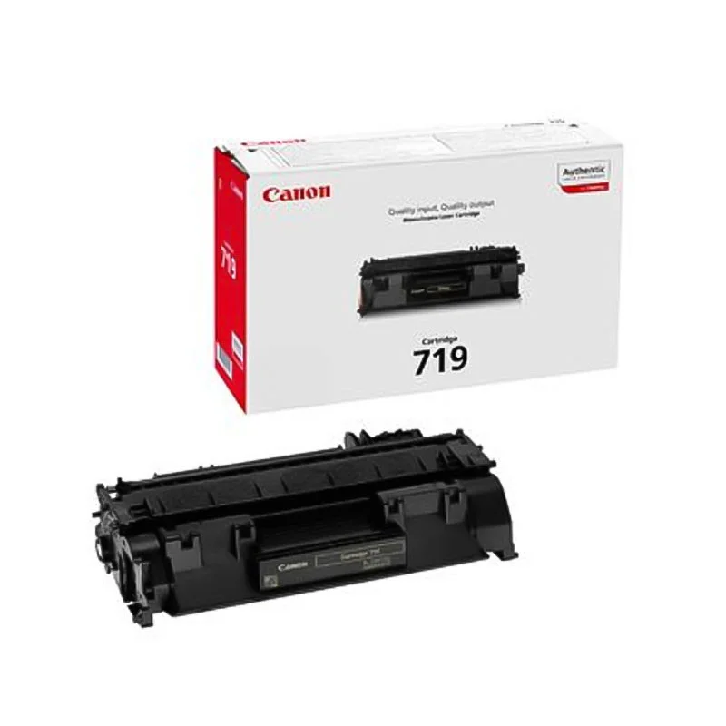 TONER LASER CANON ORIGINAL 719 NOIR POUR (LBP6300/LBP6650/MF5840)