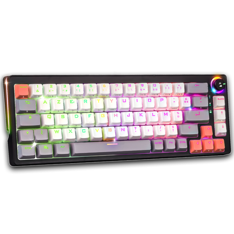 CLAVIER SANS FIL Spirit of Gamer BT SOG XPERT K600 MECA TKLRGB - Spirit of Gamer - photo 1