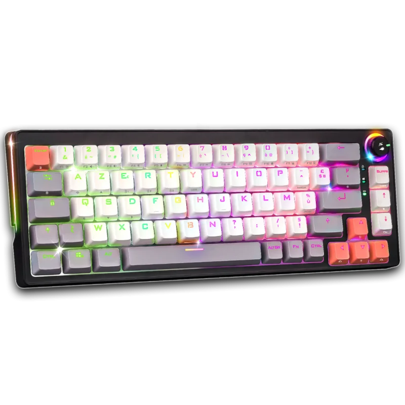 CLAVIER SANS FIL Spirit of Gamer BT SOG XPERT K600 MECA TKLRGB - Spirit of Gamer - photo 1