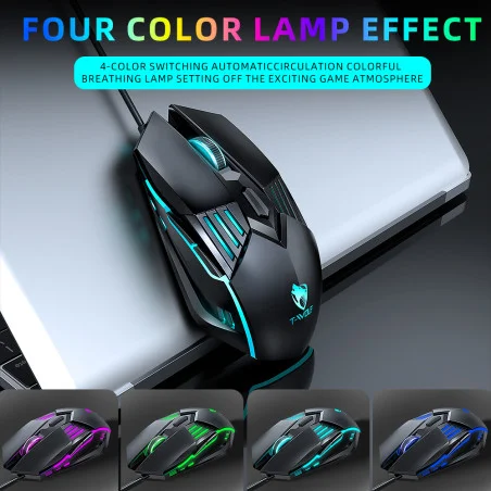Souris Gamer Filaire T-WOLF G560 / Noir - photo 11