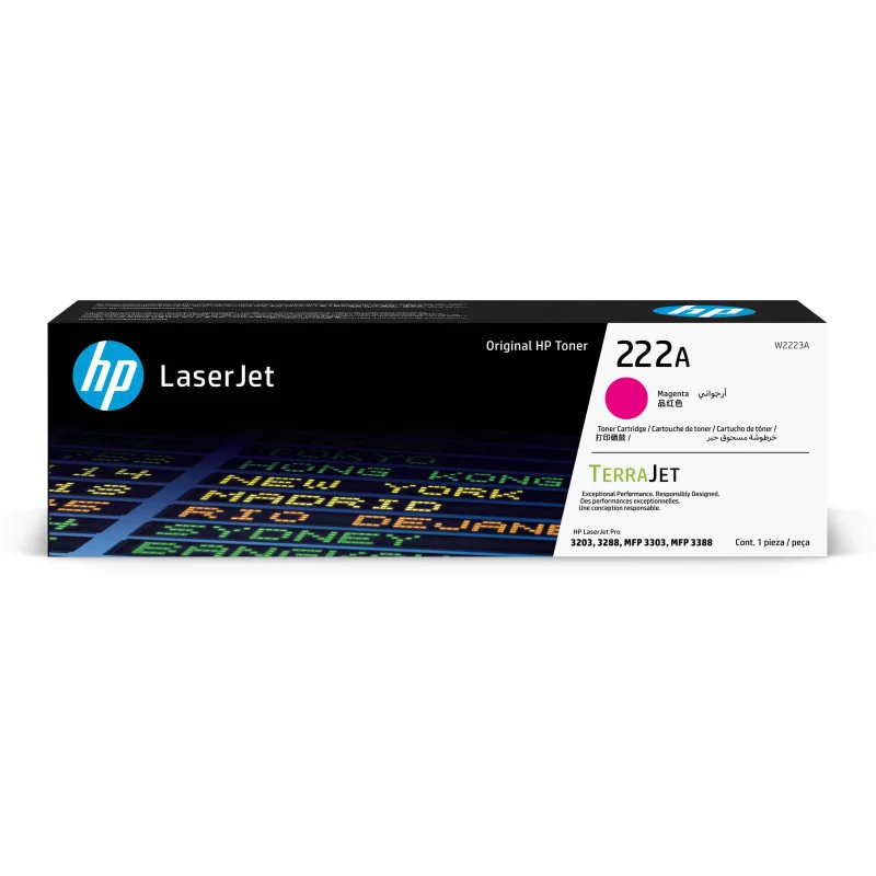 Toner magenta HP LaserJet authentique 222A (W2223A)