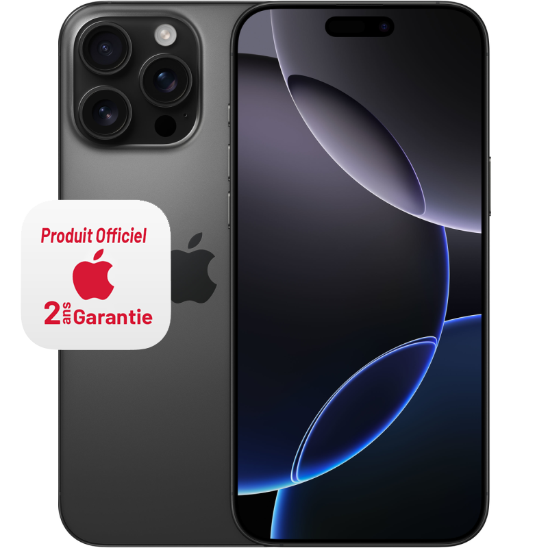 Apple iPhone 16 Pro Max 5G / 256 Go / Noir - Apple - photo 1