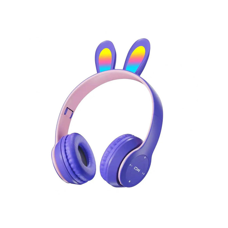 Casque Bluetooth P47R Pour Enfants-RABBIT - VIOLET - photo 2