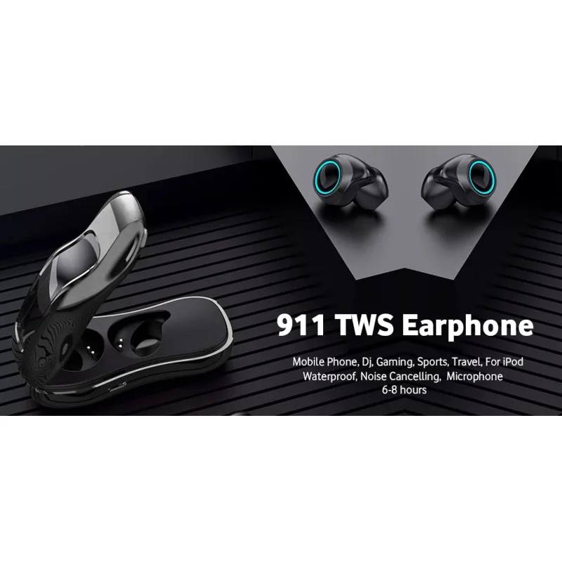 Écouteurs Sans Fil TWS T911 / VIOLET - photo 5
