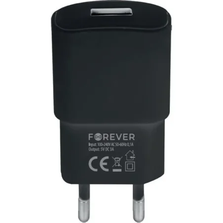 Chargeur Secteur Forever Tc-01 USB / 2A / Noir - photo 5