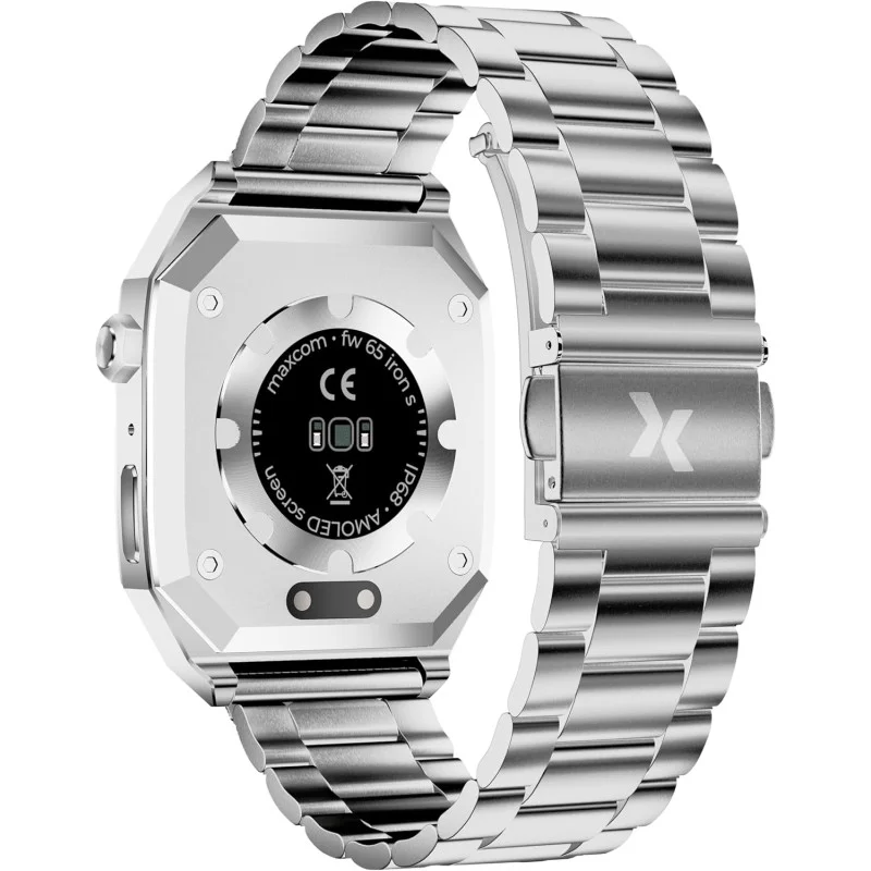 Montre connectée Maxcom FW65 Iron S Argent - photo 2