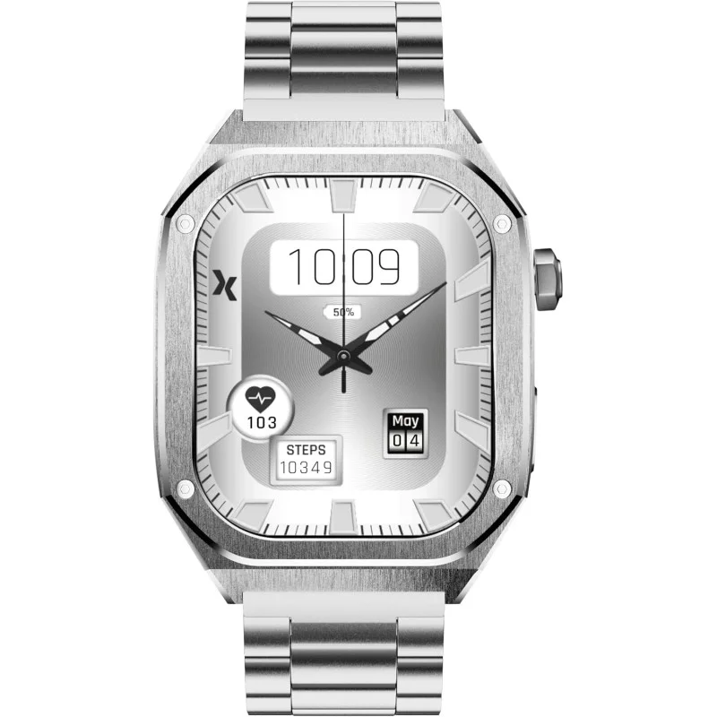 Montre connectée Maxcom FW65 Iron S Argent - photo 4
