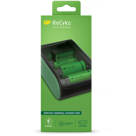 Chargeur Universel GP AA AAA C D 9V - photo 5