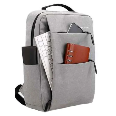 Sac à Dos Pour Pc Portable 15.6" BAG 029 - GRIS + PORT USB - photo 6