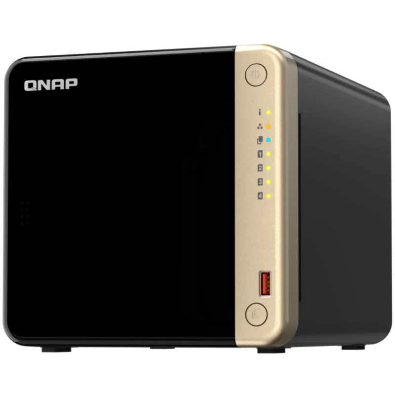 Serveur NAS QNAP TS464-8G / Quad Core / 8 Go / Noir