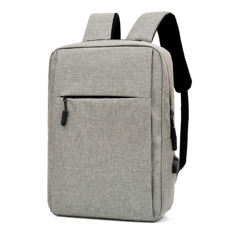 Sac à Dos Pour Pc Portable 15.6" BAG 028 - Gris + PORT USB - photo 2