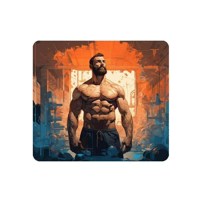 Tapis De Souris Gamer L TITAN L071 BODYBUILDING - photo 1