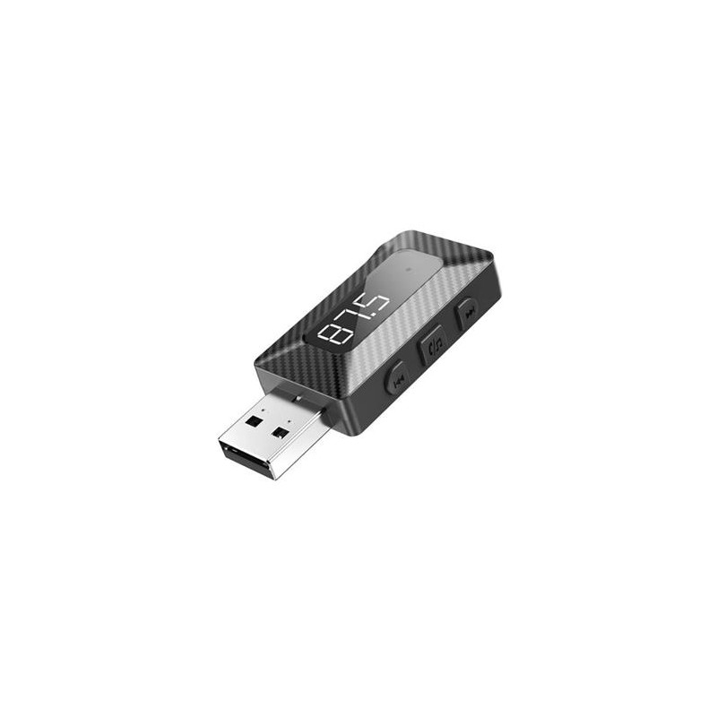Transmetteur XO FM BCC16 Bluetooth MP3 USB noir - photo 1