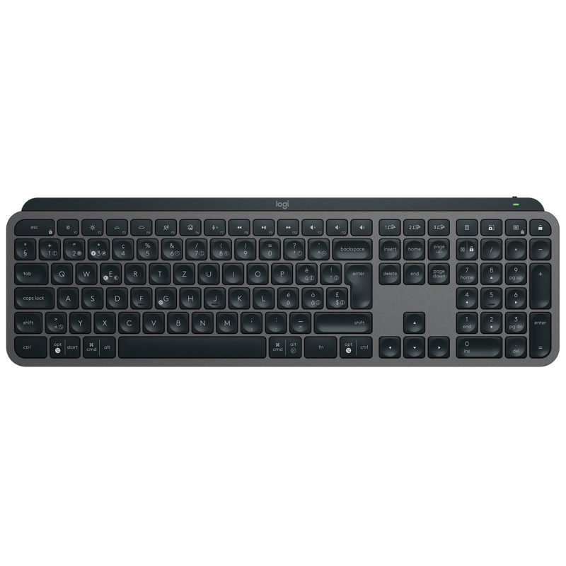Clavier Bluetooth Sans Fil Logitech MX Keys S / Azerty / Graphite - Logitech - photo 1