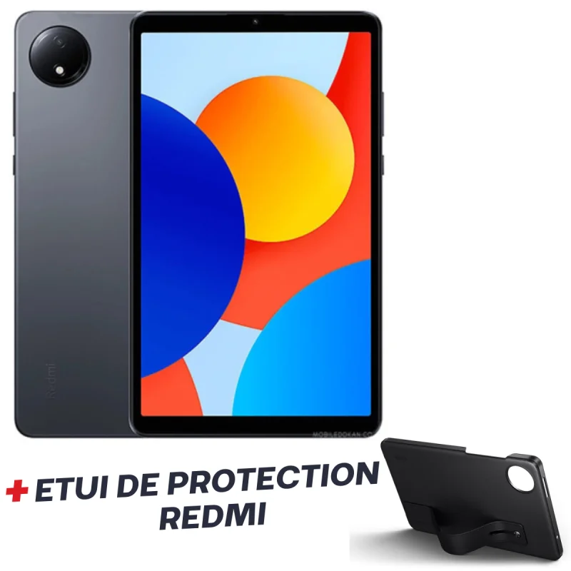 Tablette Xiaomi Redmi Pad SE 8.7" / 4 Go / 64 Go / 4G / Gris Avec ETUI DE PROTECTION REDMI