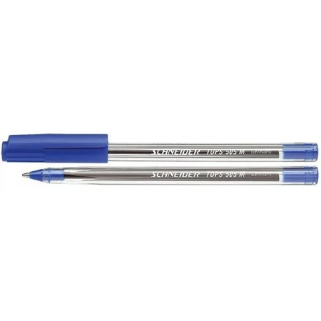 50 Stylos à bille Schneider Tops 505 M / 1.4 mm / Bleu - photo 4