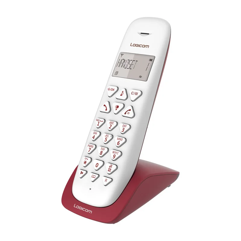 TELEPHONE FIXE SANS FIL LOGICOM VEGA 150 / Framboise - photo 2