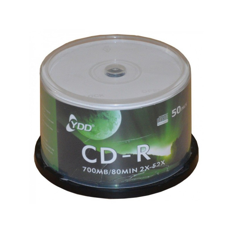 BOBINE YDD 50X CD-R 700 MB / 80 MIN - photo 2
