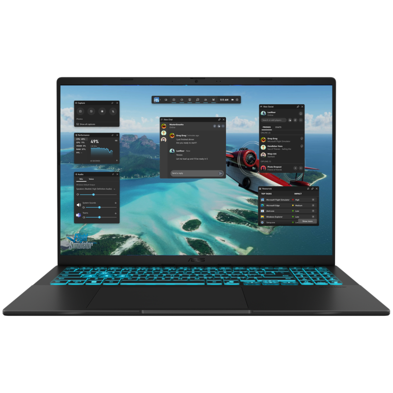 Pc Portable Gamer ASUS V16 V3607VJ / Intel Core 5 210H / RTX 3050 6G / 24 Go DDR5 / 512 Go SSD / Noi