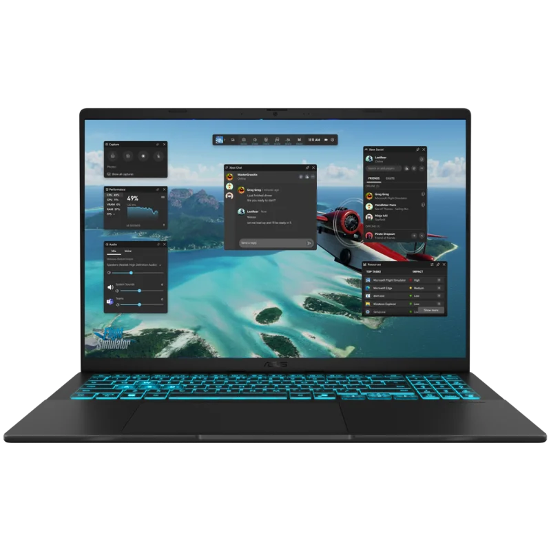 Pc Portable Gamer ASUS V16 V3607VU / Intel Core 7 240H / RTX 4050 6G / 16 Go DDR5 / 512 Go SSD / Noir