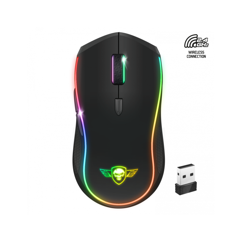 Souris Gamer Sans Fil SPIRIT OF GAMER PRO M9 RGB / Noir - Spirit of Gamer - photo 2