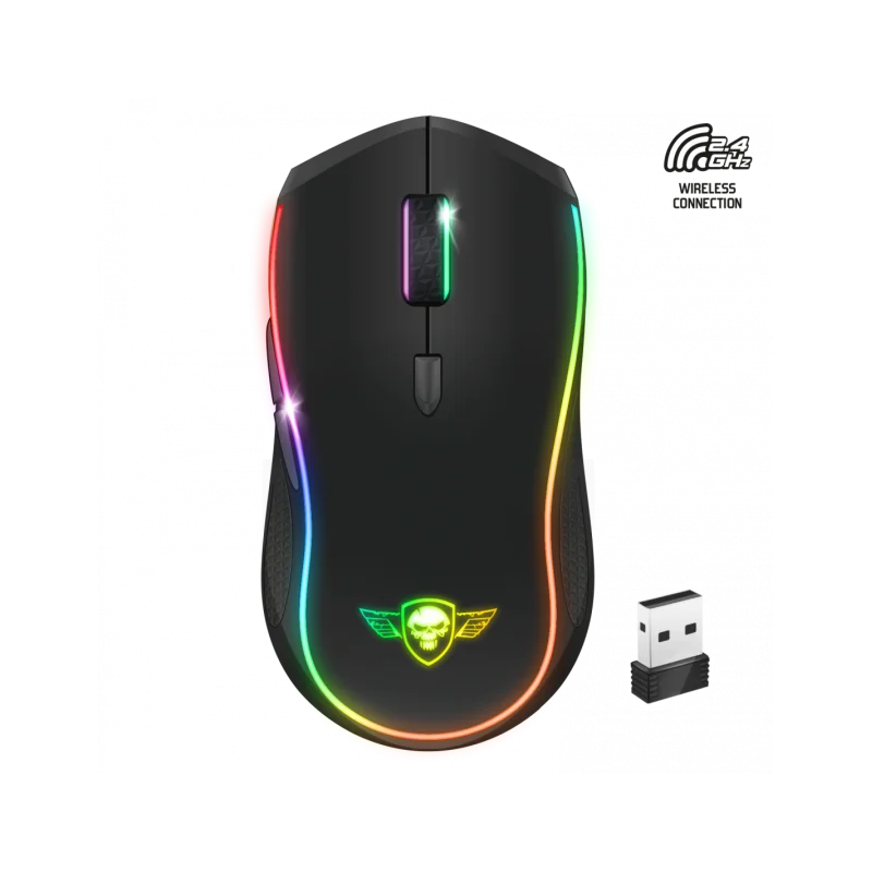 Souris Gamer Sans Fil SPIRIT OF GAMER PRO M9 RGB / Noir - Spirit of Gamer - photo 2