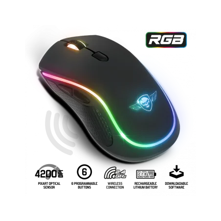 Souris Gamer Sans Fil SPIRIT OF GAMER PRO M9 RGB / Noir - Spirit of Gamer - photo 11