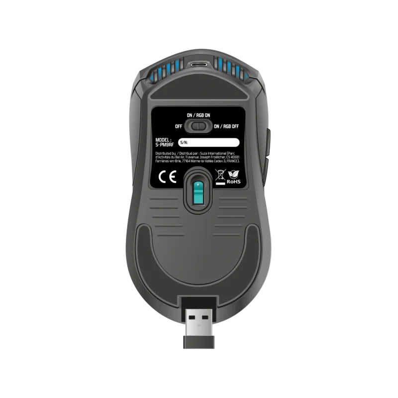 Souris Gamer Sans Fil SPIRIT OF GAMER PRO M9 RGB / Noir - Spirit of Gamer - photo 5