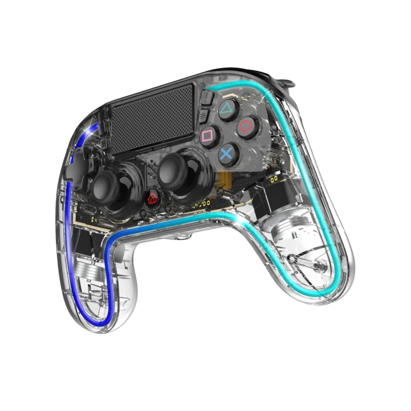 Manette de Jeu Sans Fil SPIRIT OF GAMER NÉON RGB - Transparente