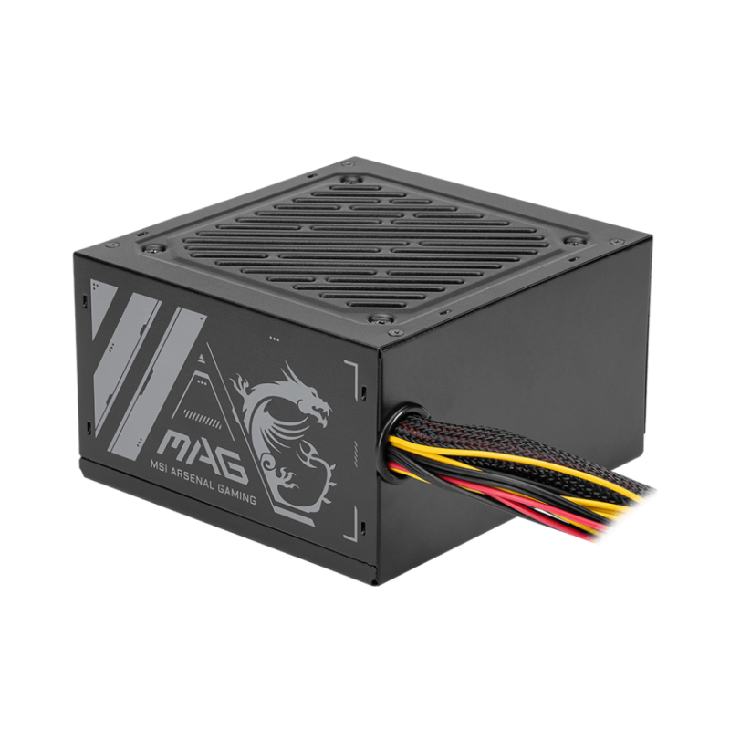 Boîte d'alimentation MSI MAG A500N-H / 500 Watts / ATX / Noir - MSI - photo 1