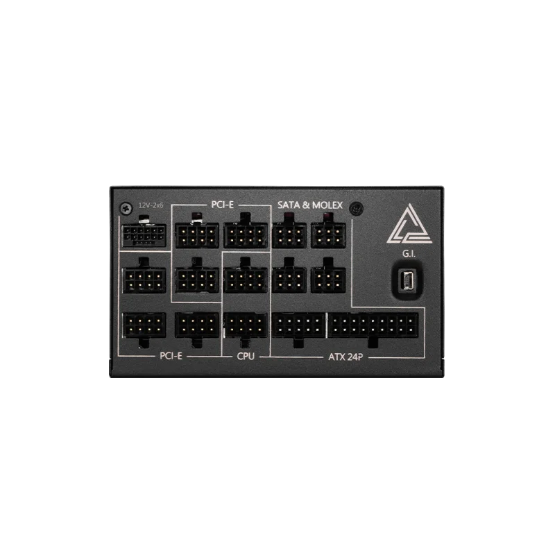 Boîte d'alimentation MSI MEG Ai1300P PCIE5 / 1300 Watts / 80 PLUS Platinum / ATX / Noir - MSI - photo 3