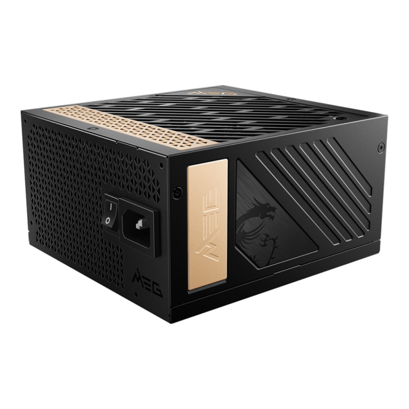 Boîte d'alimentation MSI MEG Ai1300P PCIE5 / 1300 Watts / 80 PLUS Platinum / ATX / Noir - MSI - photo 4