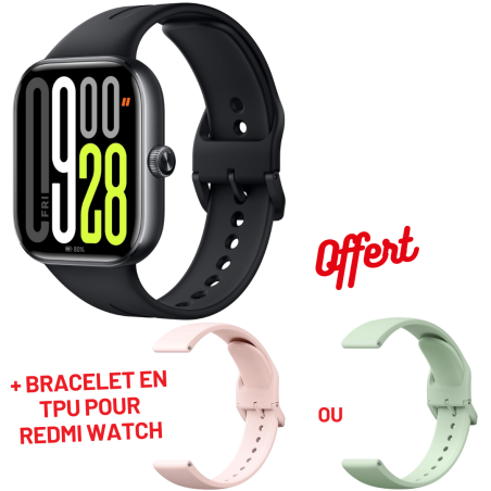 SMART WATCH REDMI WATCH 5 OBSIDIAN / BLACK + Bracelet en TPU pour Redmi Watch - photo 8