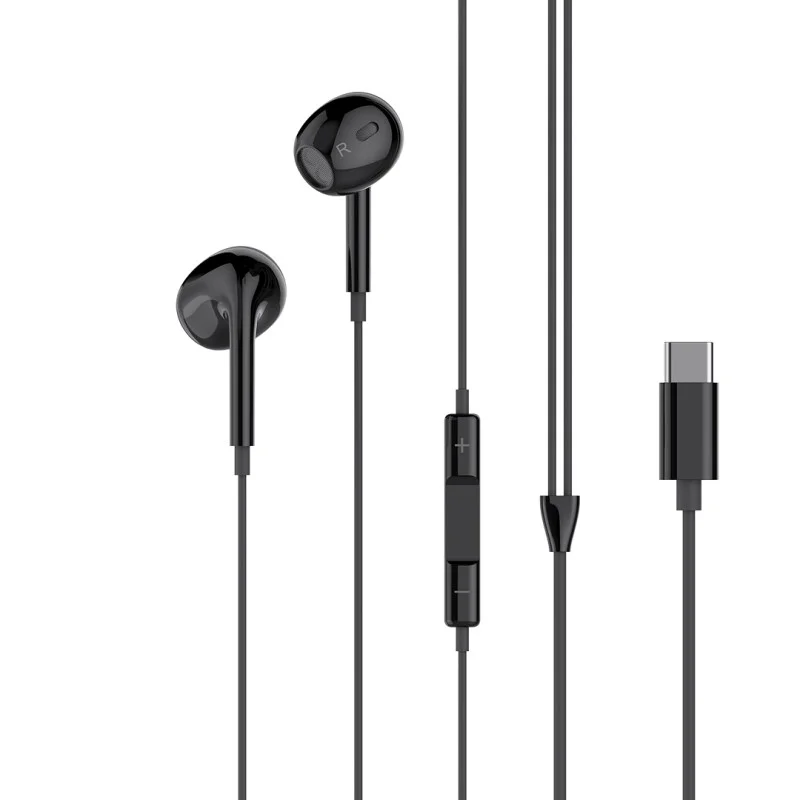 Écouteurs filaires XO EP74 USB-C noir - photo 2